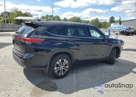 2021 Toyota Highlander Xle from USA, damaged, VIN 5TDGZRBH7MS063076